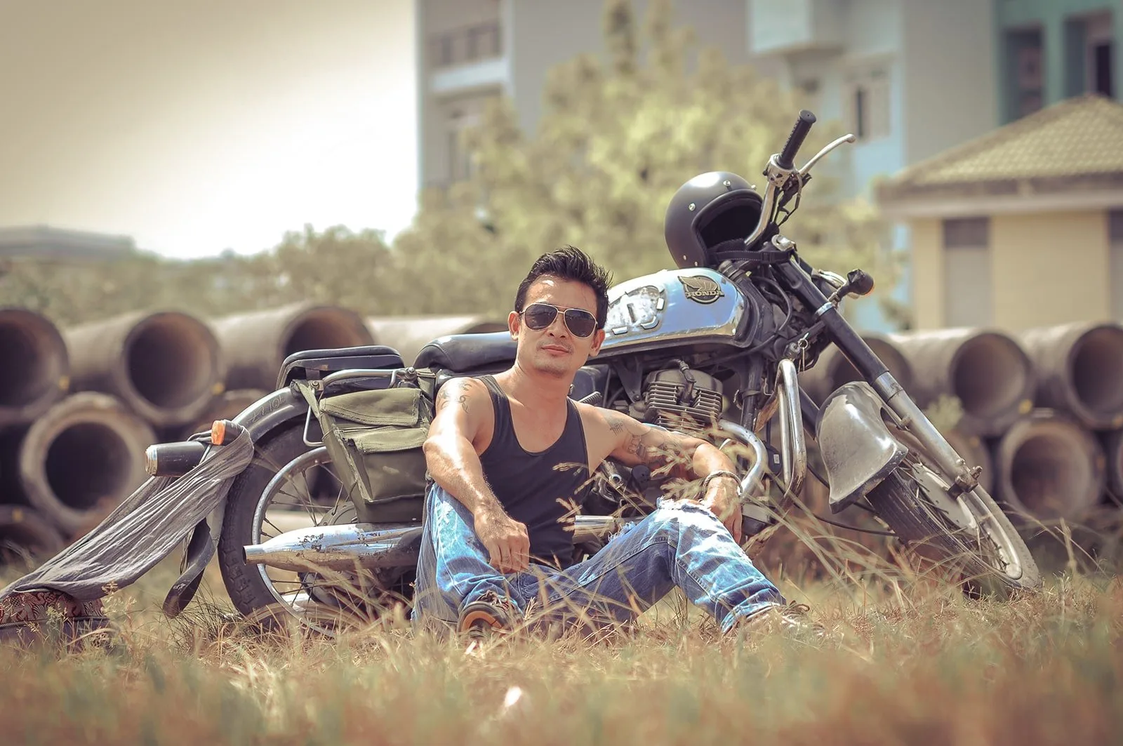 chụp ảnh nam ngầu