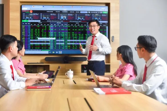 Ảnh chụp cuộc họp ở công ty