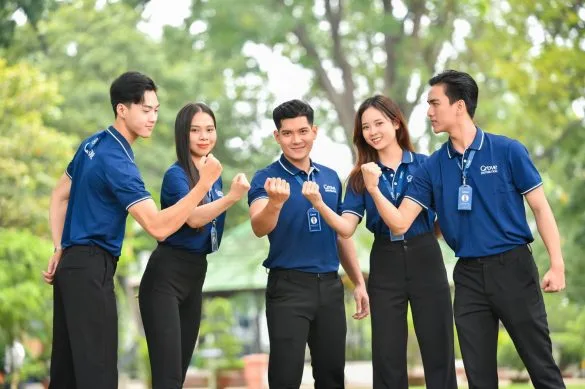 Ảnh tập thể nhân viên quyết tâm