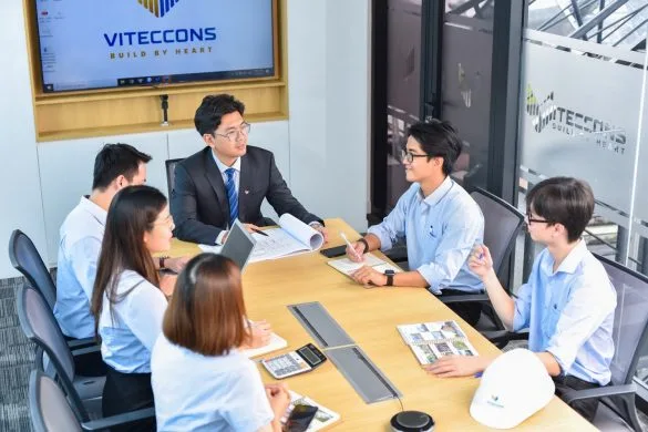 Ảnh chụp cuộc họp ở công ty