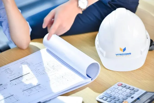 Ảnh chụp bản thiết kế Vintecons