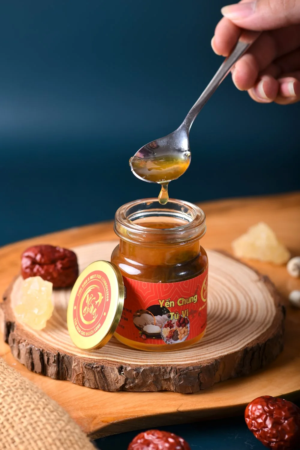 Chụp ảnh sản phẩm yến chưng đẹp